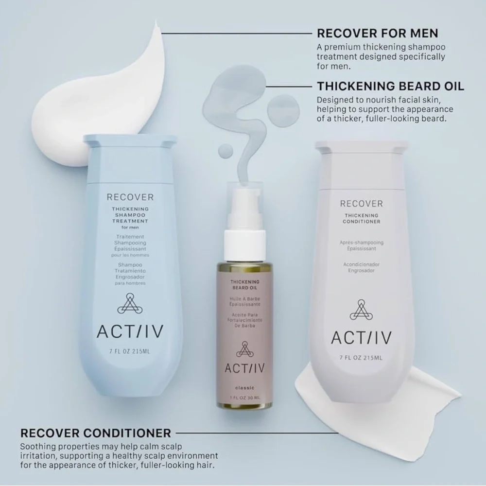 ACTIIV Ultimate Power Trio Fuller Hair For Men